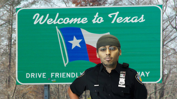 Muslim Cop Patrols Ted Cruz’s Neighborhood for Douchebags, Finds One Named Ted Cruz