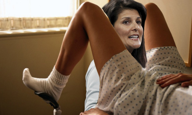 Governor Nikki Haley of South Carolina really wants to keep those unborn fe...