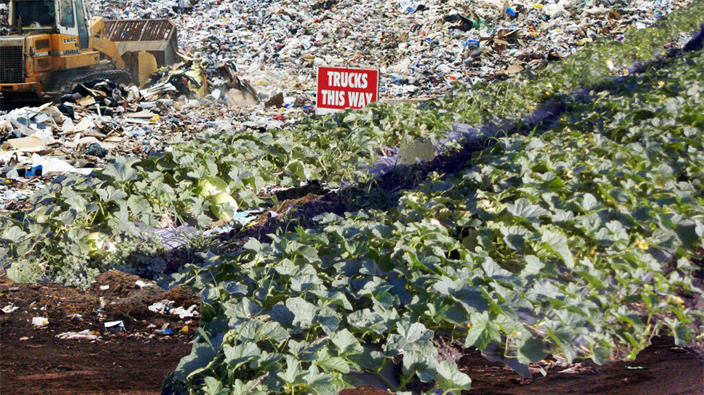 Millions of tons of waste cantaloupe seeds are making their way into our landfills and sprouting.