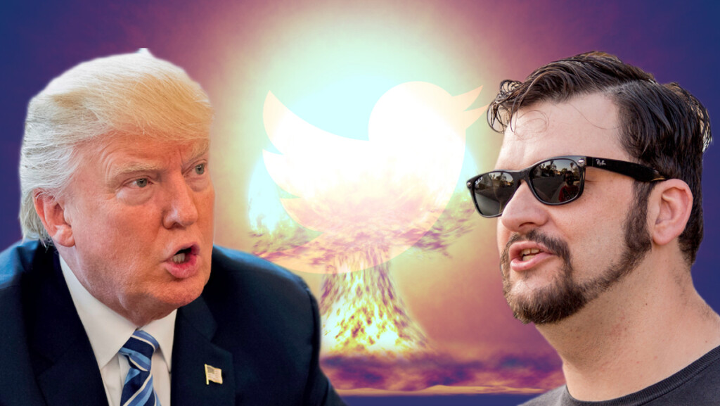 Social media giant Twitter says nuclear war is good for business.